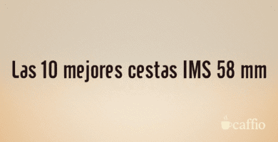 Las 10 mejores cestas IMS 58 mm