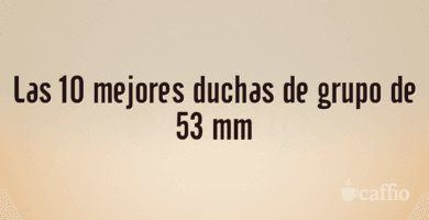 Las 10 mejores duchas de grupo de 53 mm