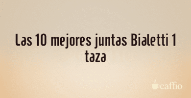Las 10 mejores juntas Bialetti 1 taza