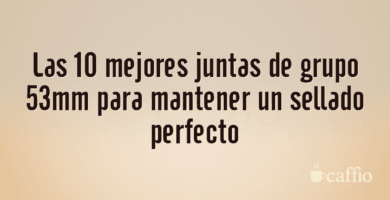 Las 10 mejores juntas de grupo 53mm para mantener un sellado perfecto