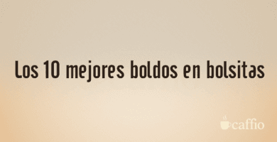 Los 10 mejores boldos en bolsitas
