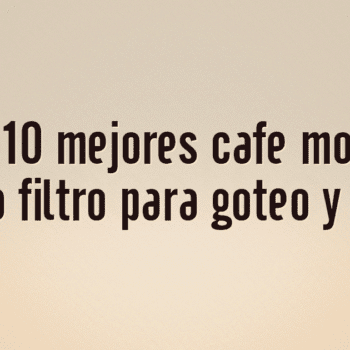 Los 10 mejores cafe molido marcilla filtro para goteo y chemex