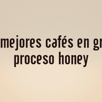 Los 10 mejores cafés en grano de proceso honey
