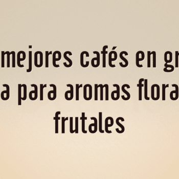 Los 10 mejores cafés en grano de África para aromas florales y frutales