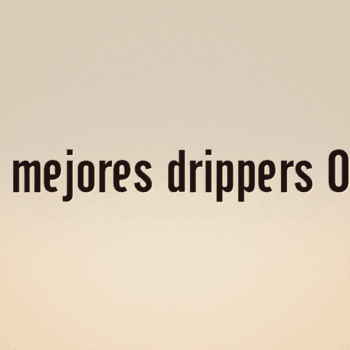 Los 10 mejores drippers Origami