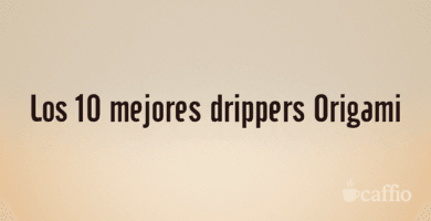 Los 10 mejores drippers Origami Los 10 mejores drippers Origami