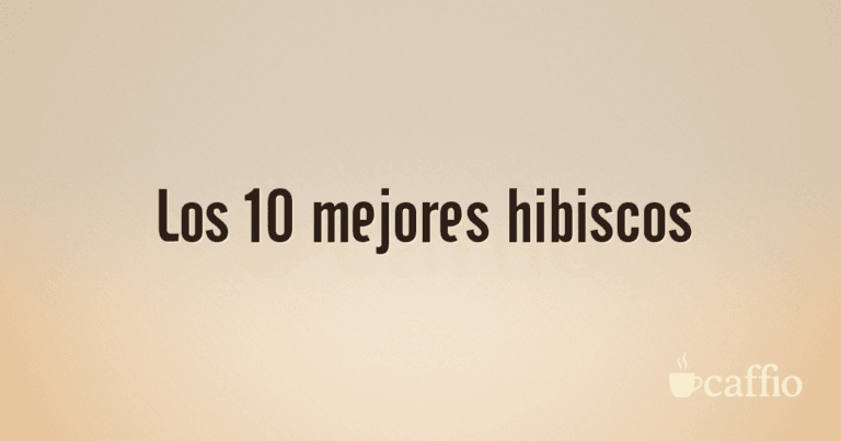 Los 10 mejores hibiscos