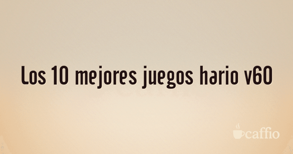 Los 10 mejores juegos hario v60 Los 10 mejores juegos hario v60
