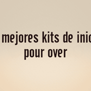 Los 10 mejores kits de iniciación pour over