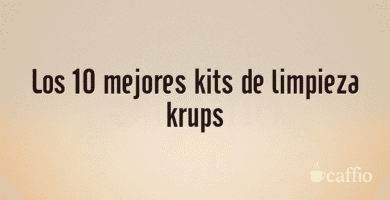 Los 10 mejores kits de limpieza krups