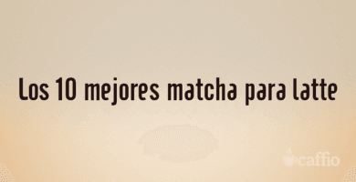 Los 10 mejores matcha para latte