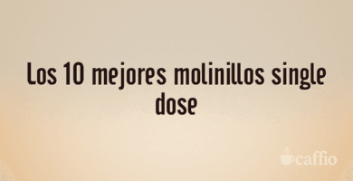 Los 10 mejores molinillos single dose