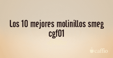 Los 10 mejores molinillos smeg cgf01 Los 10 mejores molinillos smeg cgf01