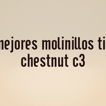 Los 10 mejores molinillos timemore chestnut c3