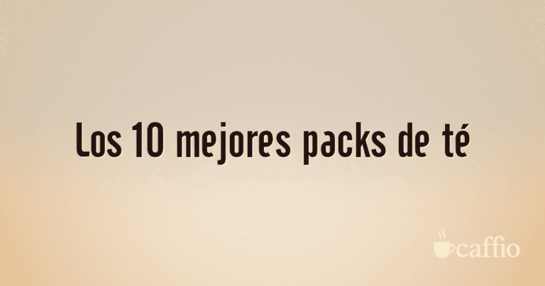 Los 10 mejores packs de té