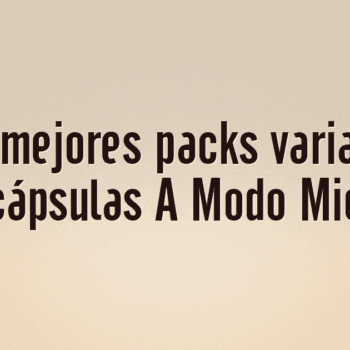 Los 10 mejores packs variados de cápsulas A Modo Mio