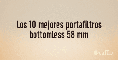 Los 10 mejores portafiltros bottomless 58 mm