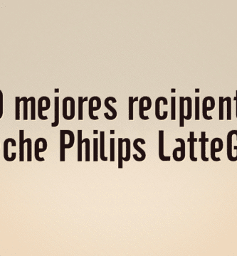 Los 10 mejores recipientes de leche Philips LatteGo
