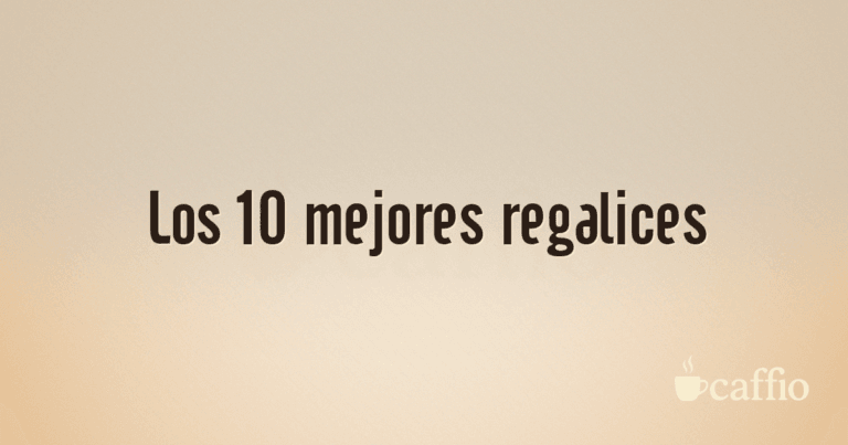 Los 10 mejores regalices