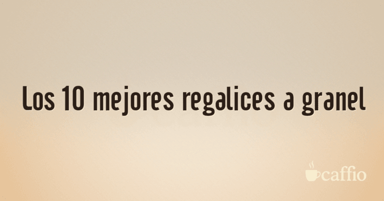 Los 10 mejores regalices a granel