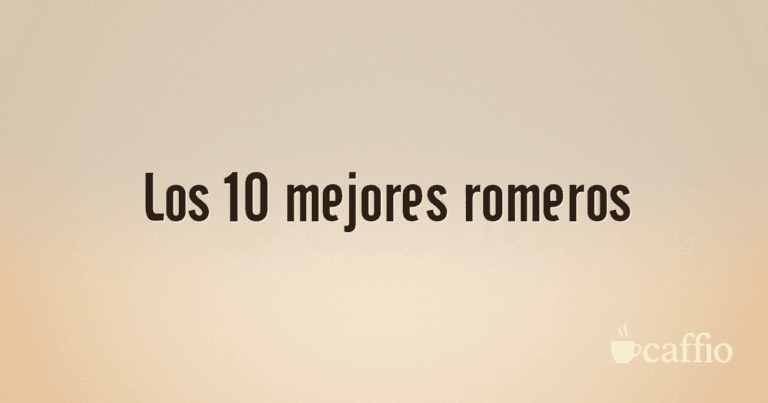 Los 10 mejores romeros