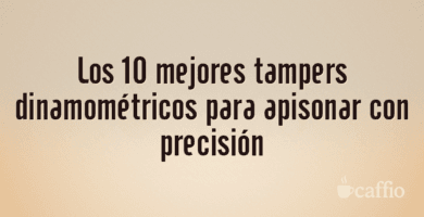 Los 10 mejores tampers dinamométricos para apisonar con precisión