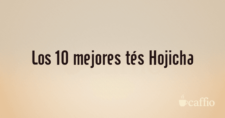 Los 10 mejores tés Hojicha