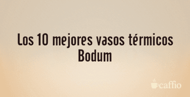 Los 10 mejores vasos térmicos Bodum